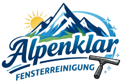 Alpenklar Fensterreinigung Logo – professionelle Glas- und Fensterreinigung in Wien